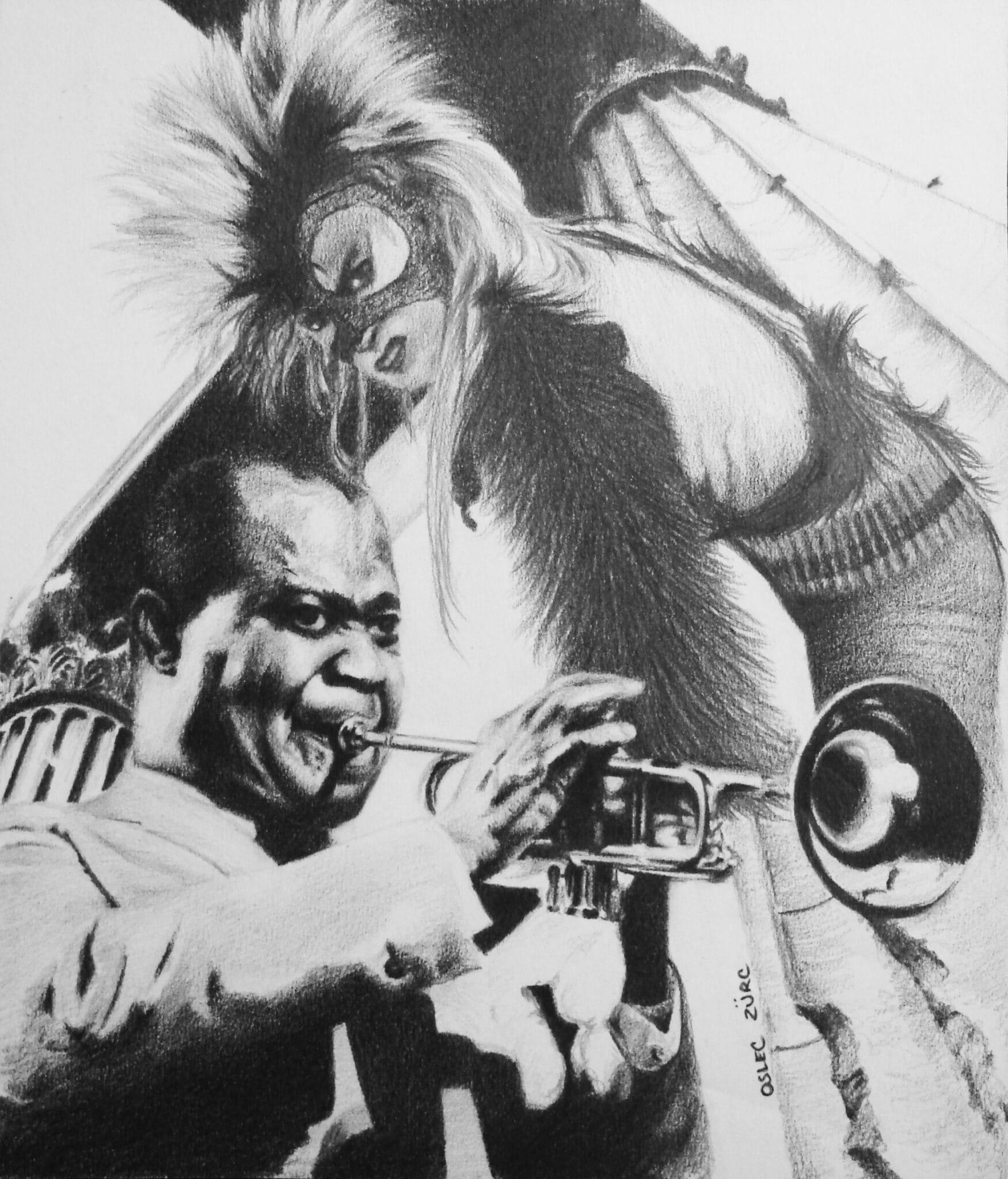 OZ-Oslec-Zurc-Louis-Armstrong-Punk-Rock-Greek-columns